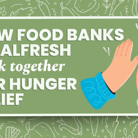 Food banks and CalFresh collaborate for hunger relief.